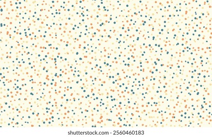 Geometric polka dot pattern with round spots, perfect for abstract backgrounds, seamless wallpapers, or textile prints. A trendy and creative design for modern decor.