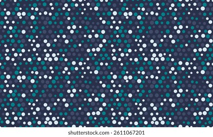 Geometric polka dot pattern with round spots, perfect for abstract backgrounds, seamless wallpapers, or textile prints. A trendy and creative design for modern decor.