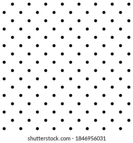 Geometric Polka Dot Seamless Halftone Pattern Diagonal Big Geometrical Small Polka Dots Halftones Luxury Texture Black and White