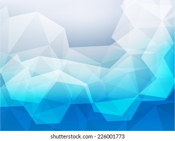 geometric polygon abstract background with space for your text