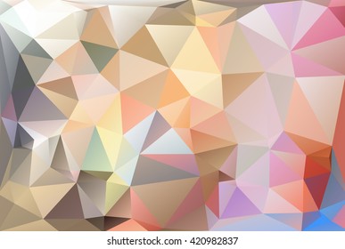 Geometric Polygon background design. Vector Illustration background template for your creative design projects ; Website, Cards, Banners, Posters, Flyers and more in several media and occasional.