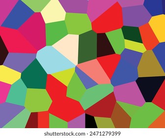 Fondo geométrico del polígono . Fondo de triángulo retro. Colorido mosaico pattern.Ilustración vectorial
