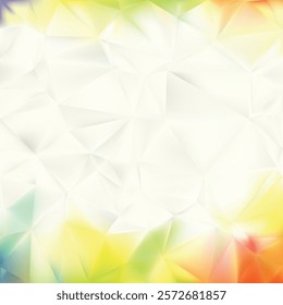 Geometric Polygon Background Vector Illustration
