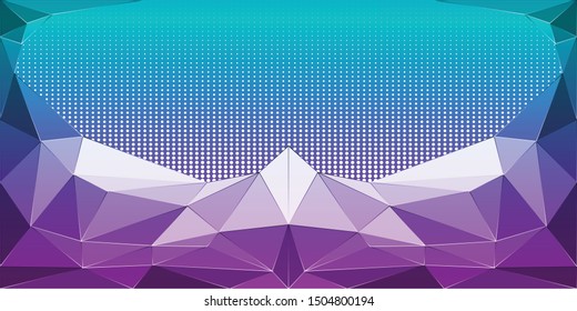 Geometric Polygonal Abstract Lowpoly Background