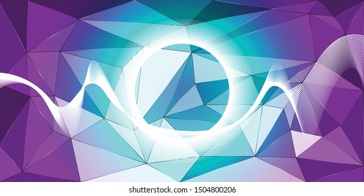 Geometric Polygonal Abstract Lowpoly Background