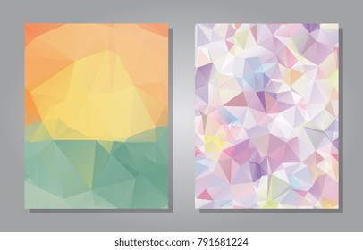 Geometric Polygonal Backgrounds