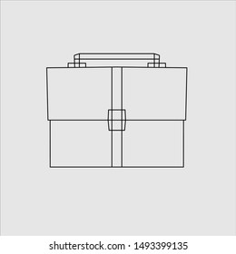 geometric polygonal bag office vector template