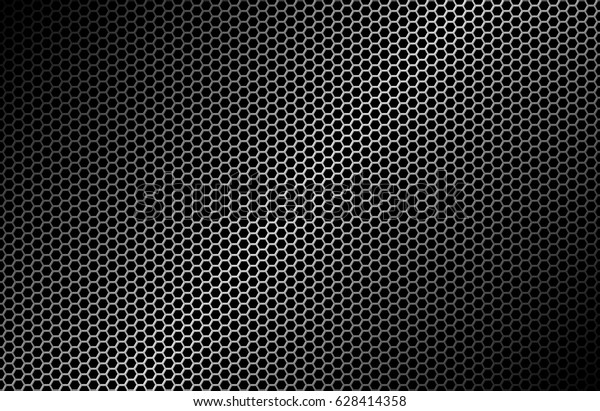 幾何学的なポリゴン背景 抽象的な黒い金属壁紙 ベクターイラスト の