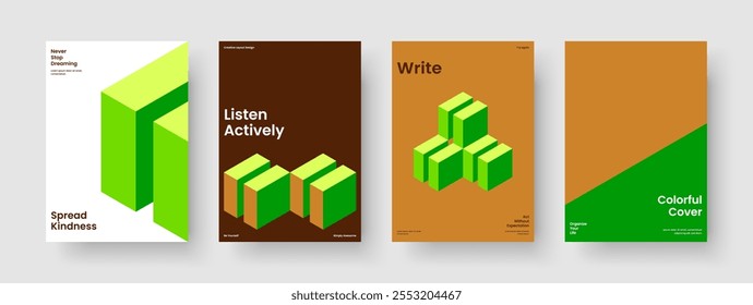 Design de cartaz geométrico. Modelo de banner abstrato. Layout do folheto criativo. Panfleto. Apresentação de negócios. Relatório. Capa de Livro. Histórico. Folheto informativo. Panfleto. Publicidade. Carteira. Revista