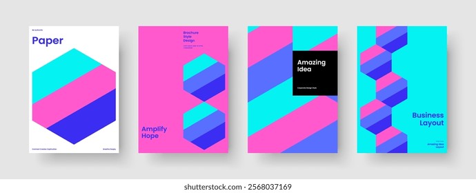 Geometric Poster Design. Abstract Book Cover Layout. Modern Brochure Template. Report. Banner. Business Presentation. Background. Flyer. Newsletter. Magazine. Handbill. Brand Identity. Portfolio
