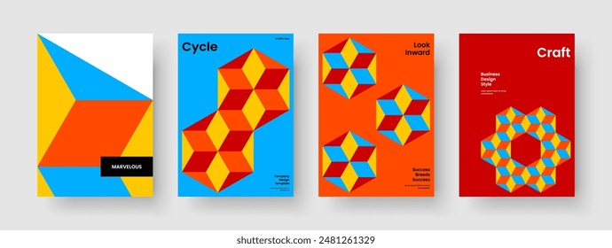 Geometric Poster Design. Abstract Flyer Layout. Isolated Background Template. Banner. Book Cover. Report. Brochure. Business Presentation. Handbill. Pamphlet. Leaflet. Notebook. Brand Identity