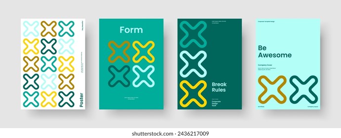 Geometric Poster Design. Abstract Report Layout. Modern Flyer Template. Banner. Brochure. Book Cover. Background. Business Presentation. Leaflet. Handbill. Magazine. Newsletter. Portfolio. Notebook