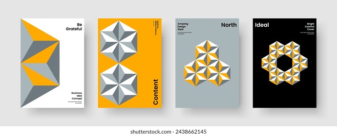 Geometric Poster Design. Abstract Report Layout. Modern Flyer Template. Brochure. Background. Business Presentation. Book Cover. Banner. Magazine. Journal. Advertising. Leaflet. Pamphlet. Portfolio