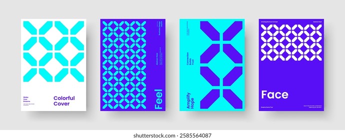 Geometric Poster Design. Isolated Background Template. Modern Book Cover Layout. Report. Banner. Flyer. Brochure. Business Presentation. Pamphlet. Notebook. Advertising. Handbill. Catalog. Magazine