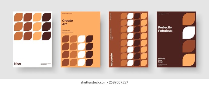 Geometric Poster Design. Isolated Book Cover Layout. Abstract Background Template. Flyer. Report. Banner. Brochure. Business Presentation. Handbill. Pamphlet. Brand Identity. Portfolio. Leaflet