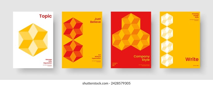 Geometric Poster Design. Modern Banner Template. Isolated Brochure Layout. Background. Book Cover. Report. Business Presentation. Flyer. Journal. Catalog. Leaflet. Handbill. Magazine. Newsletter