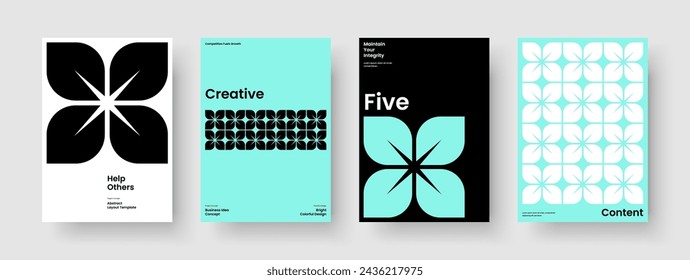 Geometric Poster Design. Modern Book Cover Layout. Isolated Report Template. Brochure. Flyer. Background. Business Presentation. Banner. Portfolio. Journal. Advertising. Notebook. Newsletter