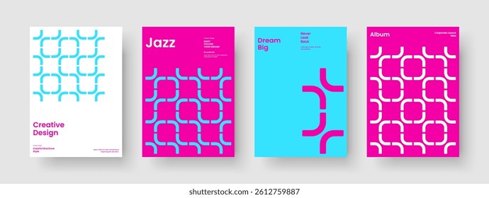 Geometric Poster Design. Modern Brochure Layout. Isolated Banner Template. Flyer. Book Cover. Business Presentation. Background. Report. Brand Identity. Journal. Pamphlet. Leaflet. Notebook