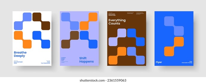 Geometric Poster Design. Modern Report Layout. Isolated Banner Template. Book Cover. Brochure. Business Presentation. Background. Flyer. Brand Identity. Journal. Advertising. Newsletter. Catalog