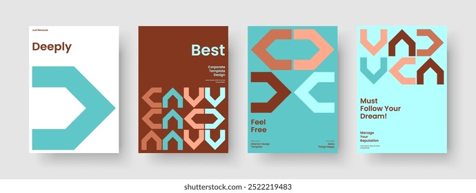 Geometric Poster Design. Modern Report Layout. Isolated Background Template. Banner. Brochure. Book Cover. Business Presentation. Flyer. Brand Identity. Catalog. Newsletter. Journal. Advertising