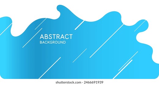 Geometric poster with different shapes. Modern abstract background. Vector illustration.