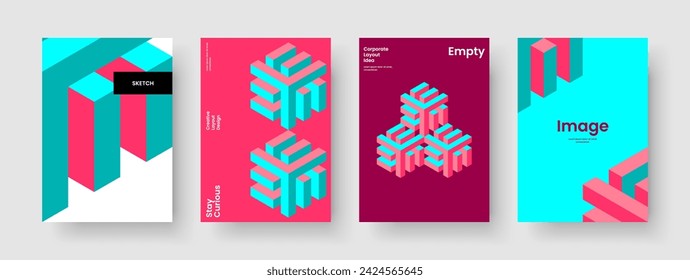 Geometric Poster Layout. Abstract Banner Template. Isolated Background Design. Book Cover. Business Presentation. Report. Brochure. Flyer. Brand Identity. Handbill. Portfolio. Catalog. Notebook