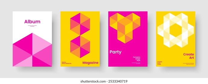 Geometric Poster Layout. Abstract Banner Design. Modern Background Template. Business Presentation. Brochure. Flyer. Book Cover. Report. Journal. Newsletter. Catalog. Notebook. Magazine. Handbill