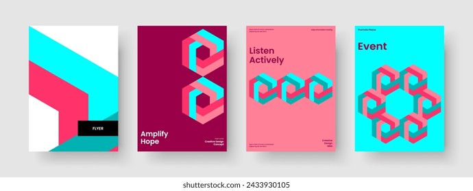 Geometric Poster Layout. Abstract Book Cover Template. Creative Flyer Design. Business Presentation. Banner. Background. Brochure. Report. Newsletter. Catalog. Leaflet. Handbill. Advertising