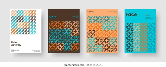 Geometric Poster Layout. Abstract Book Cover Template. Isolated Flyer Design. Background. Banner. Business Presentation. Brochure. Report. Newsletter. Catalog. Advertising. Leaflet. Portfolio