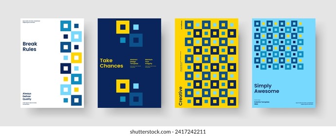 Geometric Poster Layout. Abstract Brochure Design. Isolated Flyer Template. Banner. Background. Report. Book Cover. Business Presentation. Leaflet. Magazine. Handbill. Portfolio. Brand Identity