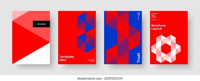 Geometric Poster Layout. Abstract Report Design. Modern Background Template. Brochure. Flyer. Banner. Book Cover. Business Presentation. Portfolio. Leaflet. Notebook. Handbill. Catalog. Pamphlet