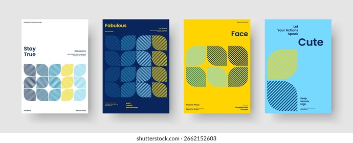 Layout de cartaz geométrico. Modelo De Plano De Fundo Isolado. Design de folheto criativo. Capa de Livro. Panfleto. Faixa. Apresentação de negócios. Relatório. Folheto informativo. Diário. Conhecimento manual. Panfleto. Revista