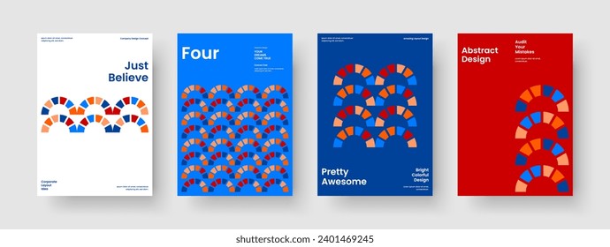 Geometrisches Poster Layout. Vorlage für einzelne Geschäftsvorstellungen. Kreatives Buchcover-Design. Bericht. Banner. Hintergrund. Broschüre. Flyer. Handbrief. Markenidentität. Newsletter. Pamphlet. Magazin