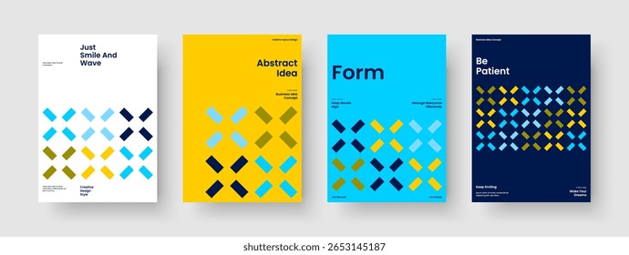 Layout de cartaz geométrico. Modelo de Panfleto Isolado. Projeto de Capa de Livro Abstrata. Histórico. Faixa. Brochura. Relatório. Apresentação de negócios. Publicidade. Panfleto. Folheto informativo. Notebook. Conhecimento Manual
