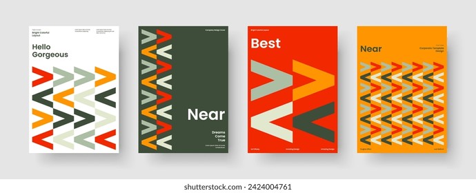 Geometric Poster Layout. Modern Background Template. Isolated Report Design. Brochure. Business Presentation. Flyer. Banner. Book Cover. Catalog. Leaflet. Handbill. Notebook. Pamphlet. Newsletter