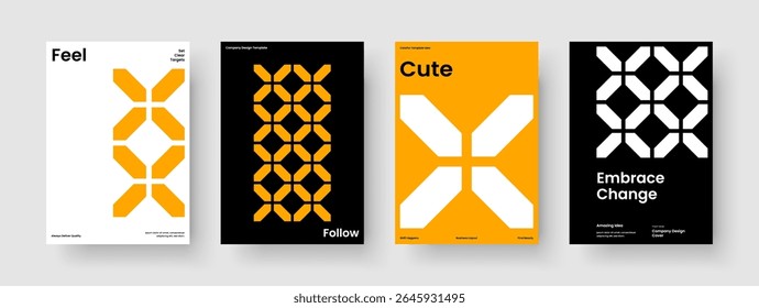 Geometric Poster Layout. Modern Book Cover Design. Abstract Banner Template. Flyer. Brochure. Report. Business Presentation. Background. Newsletter. Brand Identity. Advertising. Notebook. Leaflet
