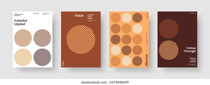 Geometrisches Plakatlayout. Modernes Berichtsdesign. Isolierte Flyer-Vorlage. Buchumschlag. Hintergrund. Broschüre. Geschäftspräsentation. Banner. Katalog. Brande Identität. Handzettel Broschüre. Newsletter