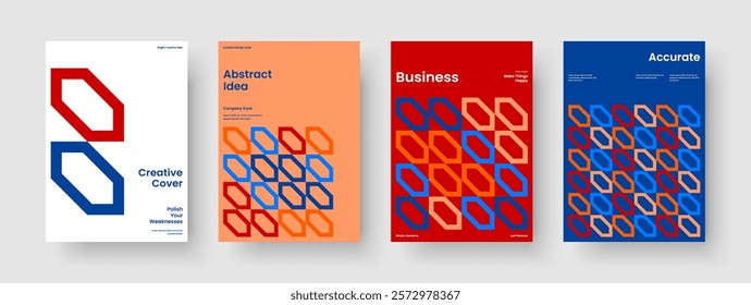 Geometric Poster Template. Abstract Background Layout. Modern Business Presentation Design. Banner. Flyer. Report. Brochure. Book Cover. Newsletter. Journal. Notebook. Catalog. Brand Identity