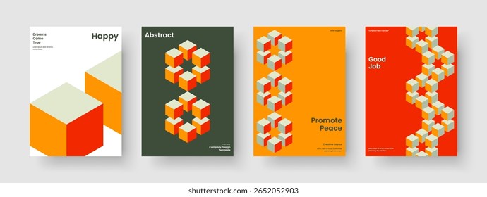 Plantilla de póster geométrica. Diseño de portada de libro Abstractas. Diseño moderno de la presentación del negocio. Volante. Folleto. Anuncio. Informe. Antecedentes. Catálogo. Cartera. Diario. Folleto. Publicidad. Cuaderno