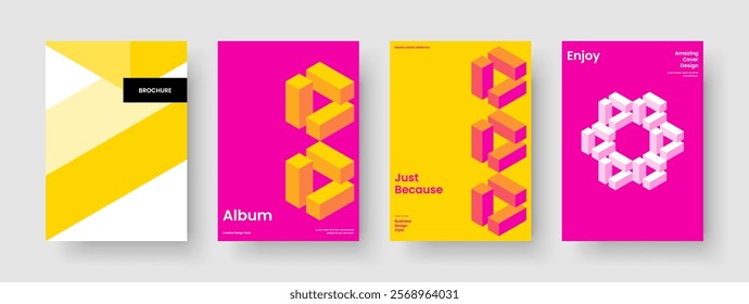 Geometric Poster Template. Abstract Report Design. Modern Brochure Layout. Background. Flyer. Business Presentation. Book Cover. Banner. Pamphlet. Brand Identity. Notebook. Leaflet. Magazine