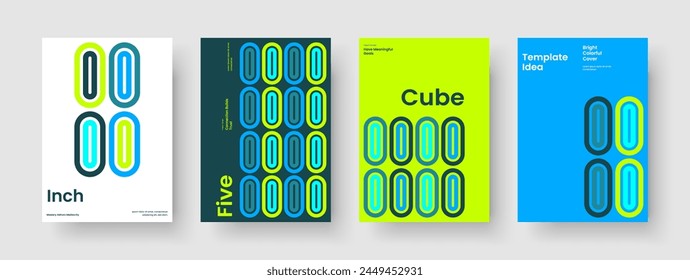 Geometrische Poster-Vorlage. Kreatives Hintergrunddesign. Isoliertes Berichtslayout. Flyer. Geschäftspräsentation. Banner. Buchumschlag. Broschüre. Newsletter. Portfolio. Merkblatt. In: Journal. Broschüre