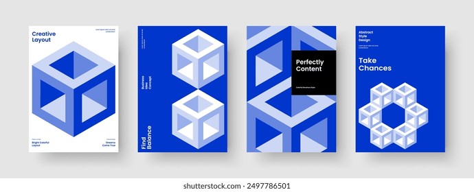 Geometric Poster Template. Creative Brochure Layout. Modern Report Design. Flyer. Banner. Background. Book Cover. Business Presentation. Magazine. Handbill. Pamphlet. Advertising. Brand Identity