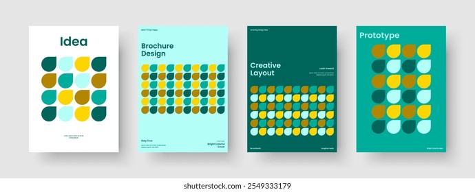 Geometric Poster Template. Creative Flyer Design. Isolated Background Layout. Banner. Brochure. Business Presentation. Report. Book Cover. Leaflet. Handbill. Advertising. Newsletter. Magazine