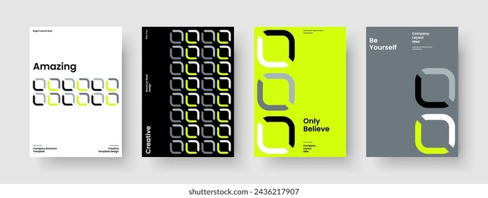 Plantilla de póster geométrico. Diseño de pancarta aislado. Diseño de volante moderno. Informe. Folleto. Presentación empresarial. Antecedentes. Portada del libro. Catálogo. Prospecto. Diario. Cartera. Publicidad. Portátil