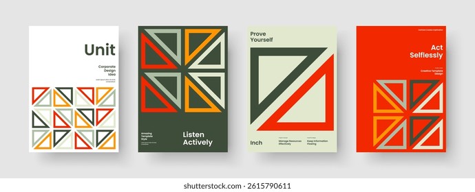 Geometric Poster Template. Isolated Banner Design. Modern Brochure Layout. Flyer. Business Presentation. Report. Book Cover. Background. Newsletter. Catalog. Advertising. Journal. Notebook