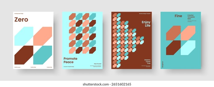 Geometric Poster Template. Isolated Flyer Design. Modern Banner Layout. Business Presentation. Report. Brochure. Background. Book Cover. Journal. Pamphlet. Newsletter. Handbill. Brand Identity