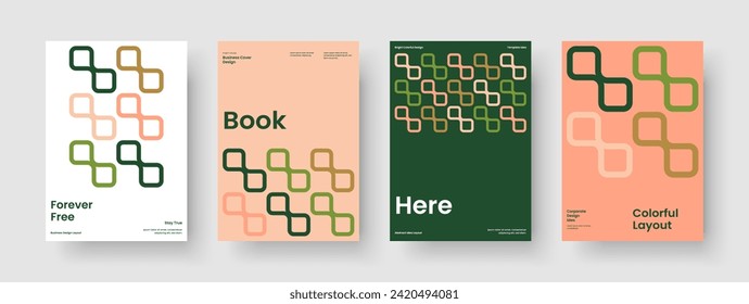 Plantilla de póster geométrico. Diseño moderno de la cubierta del libro. Diseño de pancartas aisladas. Volante. Antecedentes. Folleto. Presentación de negocios. Informe. Identidad de marca. Diario. Folleto. Publicidad. Billete