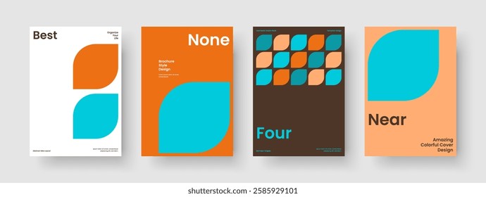 Geometric Poster Template. Modern Flyer Layout. Isolated Business Presentation Design. Book Cover. Report. Brochure. Background. Banner. Leaflet. Notebook. Advertising. Newsletter. Journal