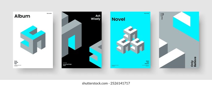 Geometric Poster Template. Modern Report Design. Isolated Brochure Layout. Banner. Background. Book Cover. Business Presentation. Flyer. Portfolio. Handbill. Notebook. Journal. Brand Identity