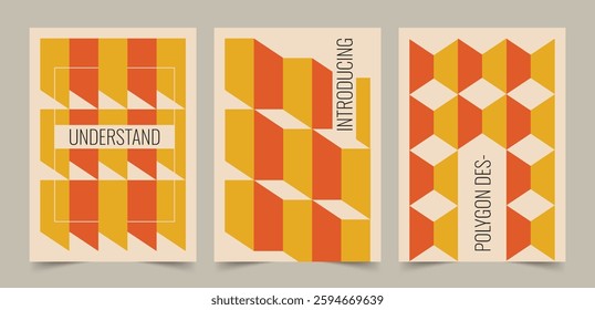 Geometric Posters, Art posters. geometric shapes. Abstract. Set of vector illustration, Postmodern abstract geometric graphic elements